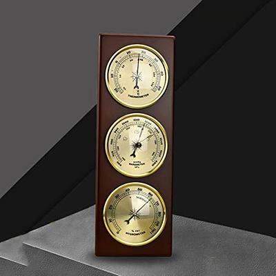 RUNLAIKEJI Weather Barometer, Barometers for The Home, Fishing Barometer,  Barometer Indoor, Barometric Pressure Gauge, Garden Barometer Outdoor