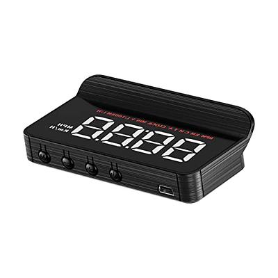 Car HUD Headup Display, Digital OBD2 GPS Speedometer with MPH over