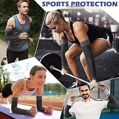 beister Compression Arm Sleeves with Elastic Strap for Men & Women Pairs  Elbo