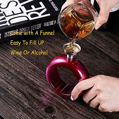 Portable Flask Bracelet Wine Shaker Hip Flask Bottle Alcohol Drinkware  Gadgets | eBay