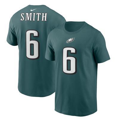 Philadelphia Eagles Fanatics Branded Personalized Name & Number Evanston  Stencil T-Shirt - Heather Gray