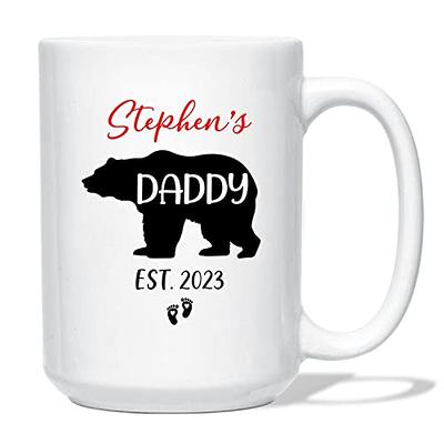 Personalized Papa Bear Coffee Mug in 2023