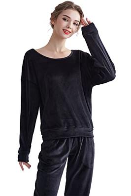 Women's Sweatsuit Set Velour Long Sleeve Sweat Suits 2 Piece Tracksuits -  Yahoo Shopping