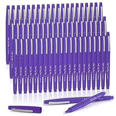 WallDeca Felt Tip Pens, Made for Everyday Writing, Journals, Notes and  Doodling (12-Pack)