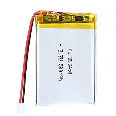 Lithium Ion Polymer Battery - 3.7v 500mAh