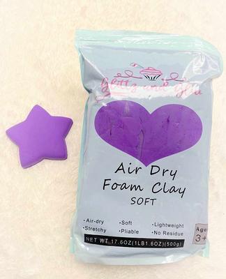 Foam Clay Cosplay Moldable Air Dry Craft 500g Black 500g