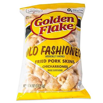 Pork King Good White Cheddar Pork Rinds (Chicharrones) Keto Friendly  Snacks, 12-Pack 1.75 oz. Bags 