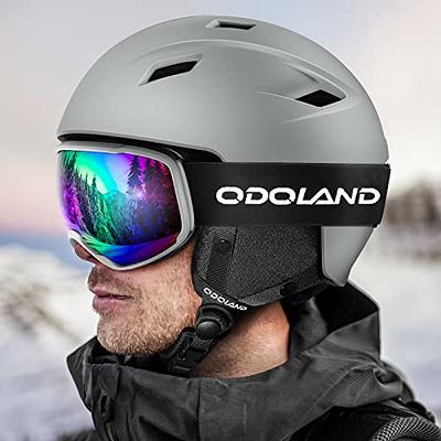  Odoland Ski Helmet Snowboard Helmet, Goggles