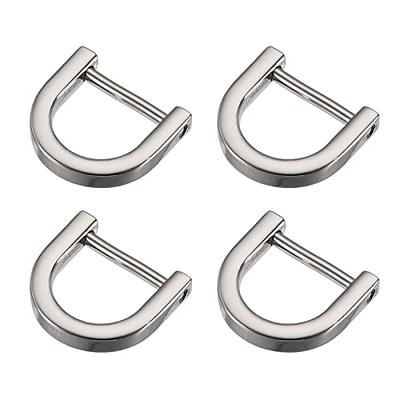 Small Keychain Hook Clasps, S-shaped Alloy Multi-functional Buckle