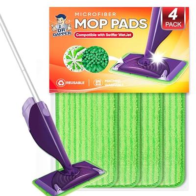 Lavex 18 Microfiber Wet / Dry Mop Kit with Color-Coded Pads