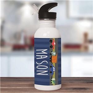 Caisuedawn Personalized Kids Water Bottle with Text, 18oz/32oz