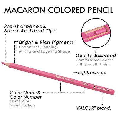 KALOUR Professional Colored Pencils,Set of 300 Colors,Artists Soft