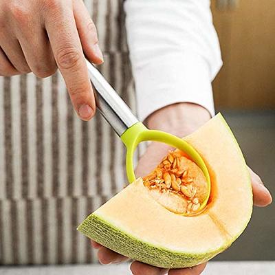 Watermelon Cutter, Extra Large Watermelon Cutter Slicer Tool, Stainless  Steel Watermelon Slicer, Comfort Silicone Handle, Fruit Slicer Cutter Corer