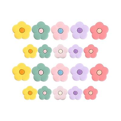 Cute Flower Shoe Charms Pack For Girls, Bag/Shoe Charms Pins