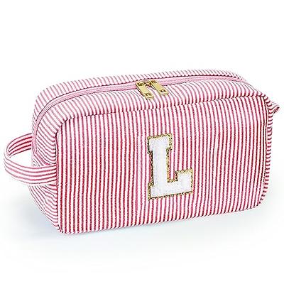 Personalised Cosmetic Bag With Small Monogram Custom Makeup 