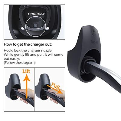 Wall-Mounted Charging Cable Organizer For Tesla Model X