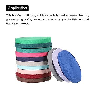 1 Natural Cotton Twill Tape Ribbon - Earth Friendly Ribbon - 5 Yards