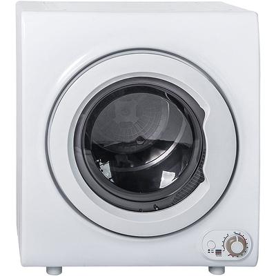 Compact 1.5 cu. ft. Electric Dryer in White