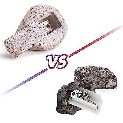 Sofanler Fake Rock Key Hider Decoration, Faux Key Holder For