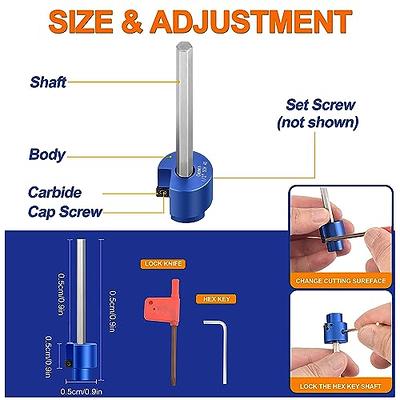 Cocowin PVC Pipe Reamer with 2 Inch Head Aluminum, PVC Fitting