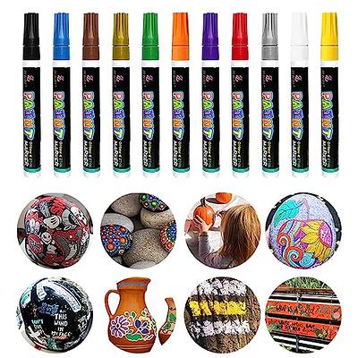 2pcs Automobile Tire Letter Marker Pen Graffiti Description Tire