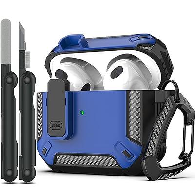  [ Compatible with AirPods 2 and 1 ] Shockproof Soft TPU Gel  Case Cover with Keychain Carabiner for Apple AirPods (Tiki Mask) :  Electronics