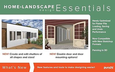 Punch! Home & Landscape Design Essentials v22 - Windows