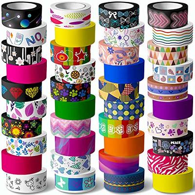 Baijixin Colored Masking Tape - 12 Colors Masking Tape Painters