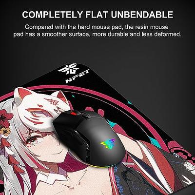 NPET SPEEDM Gaming Mousepad - Resin Surface Hard Gaming Mouse pad