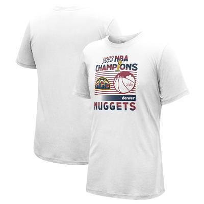 Nike Women's 2022-23 City Edition Denver Nuggets Grey V-Neck T-Shirt