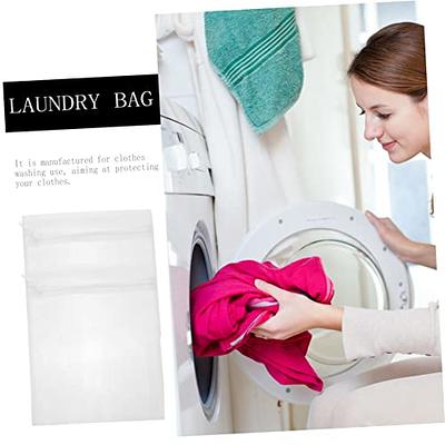 6pcs Laundry Bag Mesh Washing Bag Garment Bag Delicates Wash Bag (black &  White)