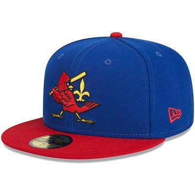 Men's Memphis Redbirds New Era White/Royal Blue Theme Night 59FIFTY Fitted  Hat