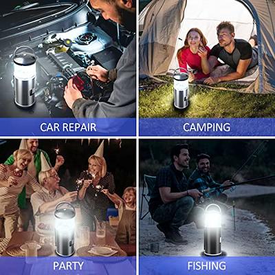 MalloMe Lanterns Battery Powered LED Portable Camp Tent Lamp Light Operated  at Home, Indoor, Power Outages