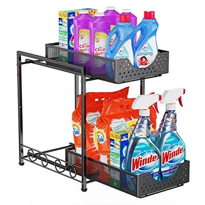  MEAFBIRD 2 Pack Under Sink Organizer, 2 Tier Bathroom