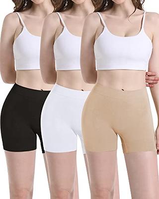 Slip Shorts For Women Under Dress,seamless Smooth Underwear Lace Thigh  Panties Safety Shorts Shorts Under Skirt