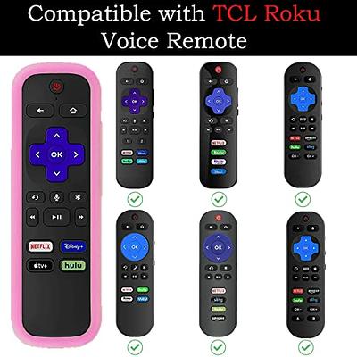 Silicone Protective Controller Cover fits for Roku TV Voice Remote, Element Roku