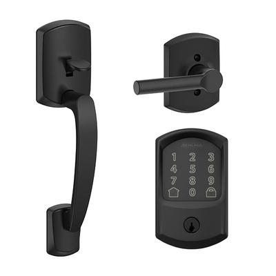 Shop Schlage Encode Plus Century Satin Nickel Smart Home Lock & Handleset  Bundle at