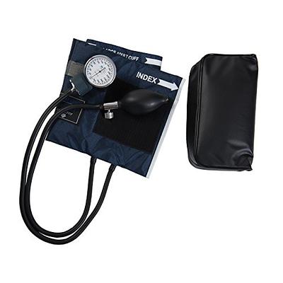 Mabis Caliber Aneroid Sphygmomanometer Blue Nylon Cuff Thigh