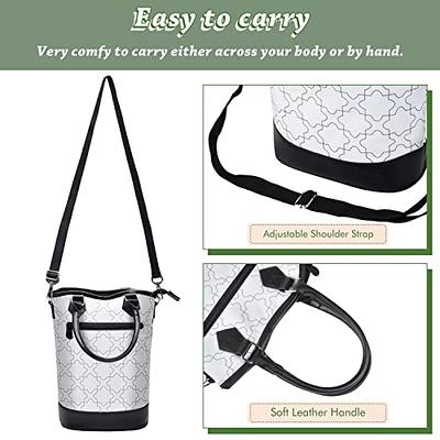 Tirrinia Insulated Wine Gift carrier Tote - Travel Padded 2 Bottle  Wine/Champagne Cooler Bag with Handle and Adjustable Shoulder Strap, Great  Wine Lover Gift, Black