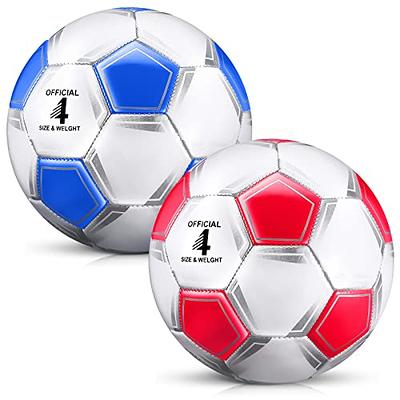 HyDren 4 Pcs Light up Soccer Ball Bulk with Pump Glow in The Dark Luminous  Soccer Balls for Kids Teens Game Training Practice Back to School