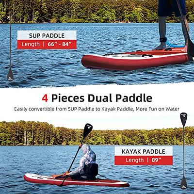 HOTEBIKE 12 ft. Inflatable Kayak Set with Paddle & Air Pump, Portable  Recreational Touring Kayak Fishing Touring Kayaks, Blue KAYAKB012804 - The  Home Depot