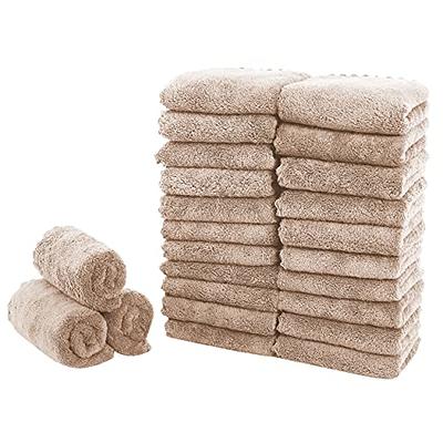 Aidea Kitchen Dish Cloth - 12 Pack, Super Absorbent Coral Fleece Dish  Cloths, No Odor Reusable Dish Cloth, Premium Microfiber Cleaning Cloths