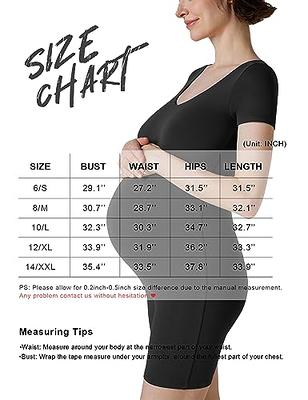 Buy POSHDIVAH Women's Maternity Bodysuit Pregnancy Shapewear