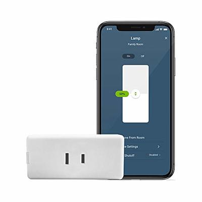 GE CYNC Indoor Smart Plug, Matter Compatible, Works with Alexa and Google  Assistant, Bluetooth and Wi