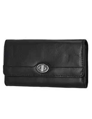 Women's Slim Wallet with Safe Keeper 