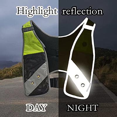 LED Lighted Reflective Vest, USB Charging, Adjustable Lightweight Reflective  Vest, High Visibility Safety Gear for Men Women Kids Outdoor Running or  Cycling Camping Adventure - Yahoo Shopping