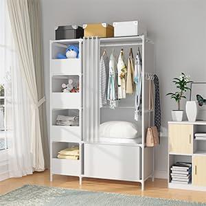 Mobile Wardrobe Storage Cabinet