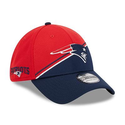 Men's New Era Red/Navy New England Patriots 2022 Sideline 39THIRTY Flex Hat