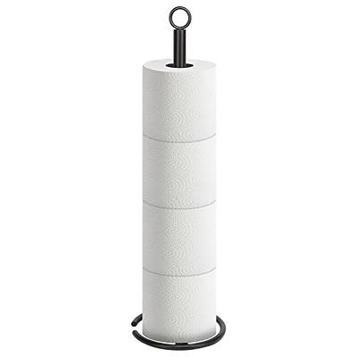 KASUNTO Paper Towel Holder with Weighted Metal Base, Free Standing Paper  Towel Holder Stand Countertop for Kitchen Bathroom, Compatible with  Standard and Jumbo Size Paper Towels (Black & White) - Yahoo Shopping