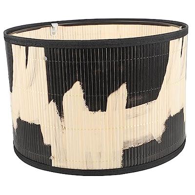 OSALADI 2pcs Bamboo Lamp Wooden Lampshade Replacement Lampshade